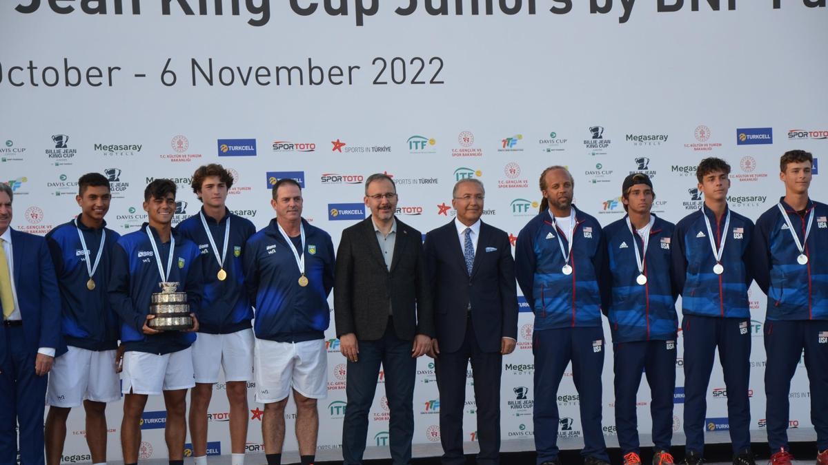 Davis Cup Juniors ve Billie Jean King Cup Juniors'da şampiyonlar belli