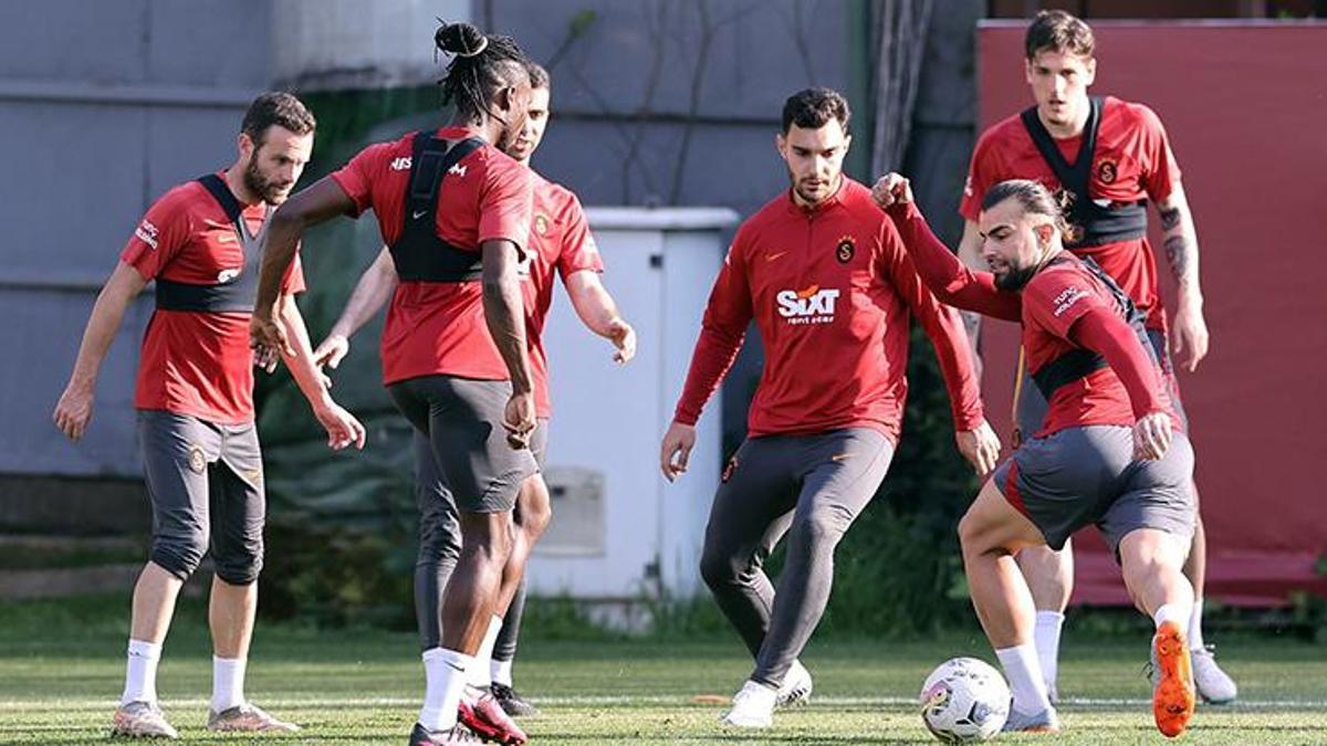 Galatasaray, Alanyaspor maçı hazırlıklarını sürdürdü Galatasaray