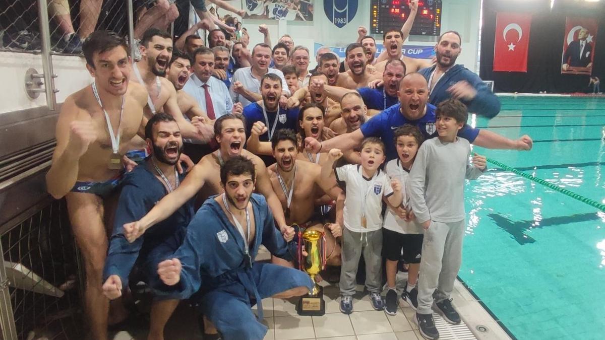 Su topunda şampiyon ENKA Su topunda şampiyon ENKA