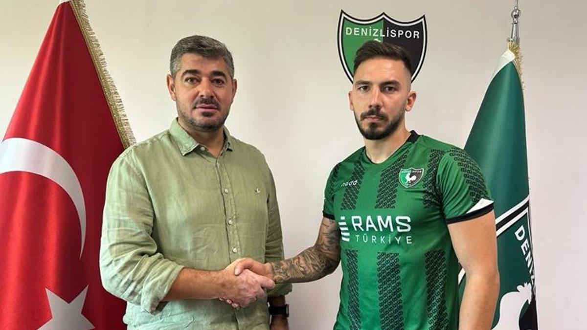 denizlispor dan bir transfer daha resmen açıklandı futbol haberleri