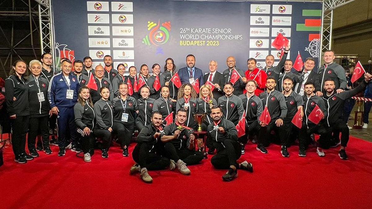 Dünya Karate Şampiyonası’nda Ali Sofuoğlu ve Tuba Yakan’dan altın madalya