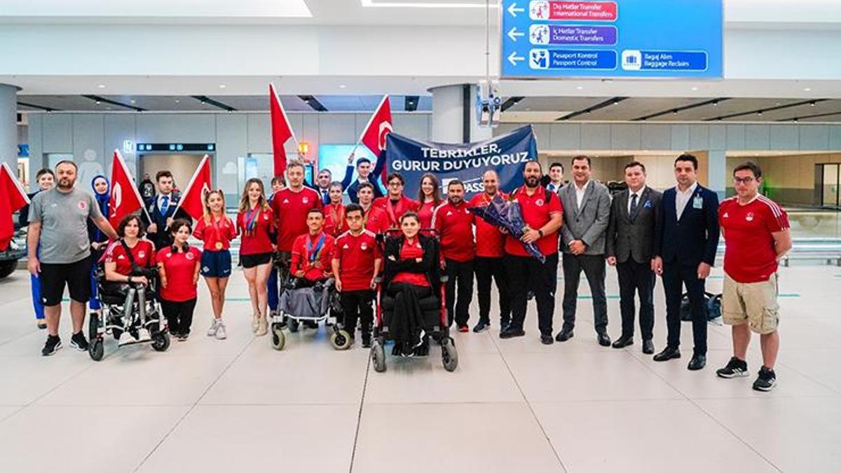 Milli Paralimpik Takımı Mısır’dan 27 madalyayla geldi!