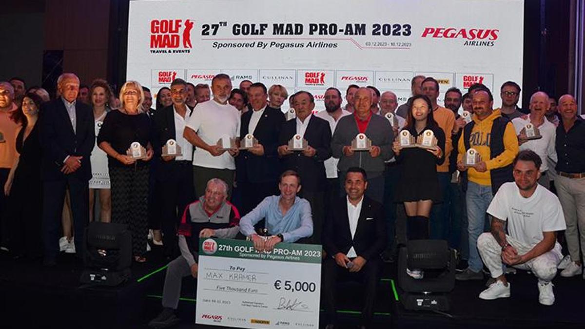 Golf Mad Golf Turnuvası'nda şampiyon Max Kramer