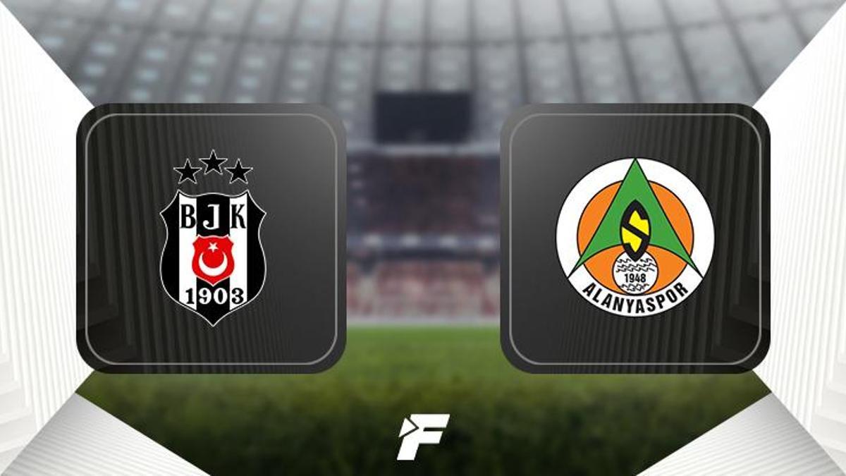 Beşiktaş vs Alanyaspor 17th Week Super League Match Live Commentary and Details