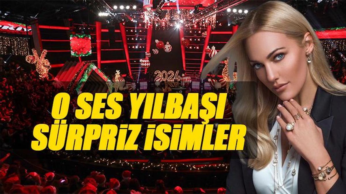 MERYEM UZERLİ SÜRPRİZİ! 2024 O SES TÜRKİYE yılbaşı kadrosunda kimler