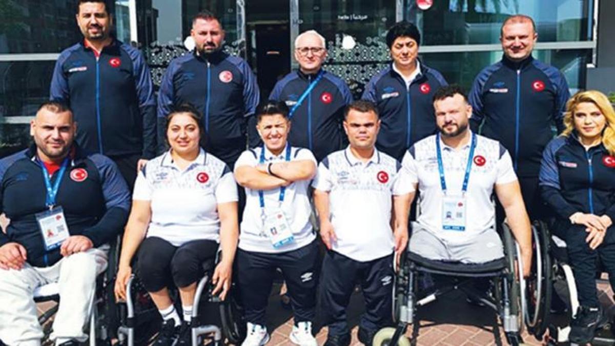 Para milli halterciler dünya arenasında Para milli halterciler dünya arenasında