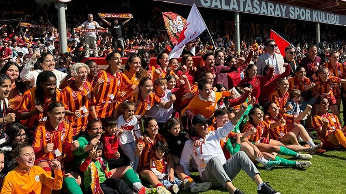 Galatasaray Petrol Ofisi, Turkcell Kadın Futbol Süper Ligi'nde şampiyon ...