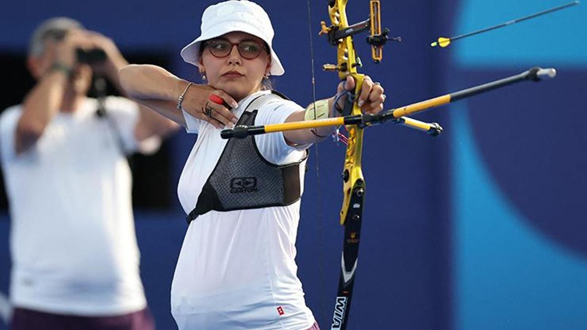 7 aylık hamile Azerbaycanlı okçu Yaylagül Ramazanova'ya büyük destek!