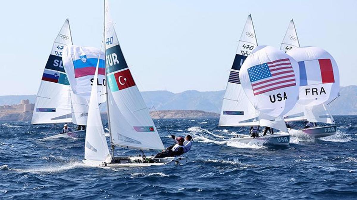470 Karışık Milli Takımı, 15’inci sırada 470 Karışık Milli Takımı, 15’inci sırada