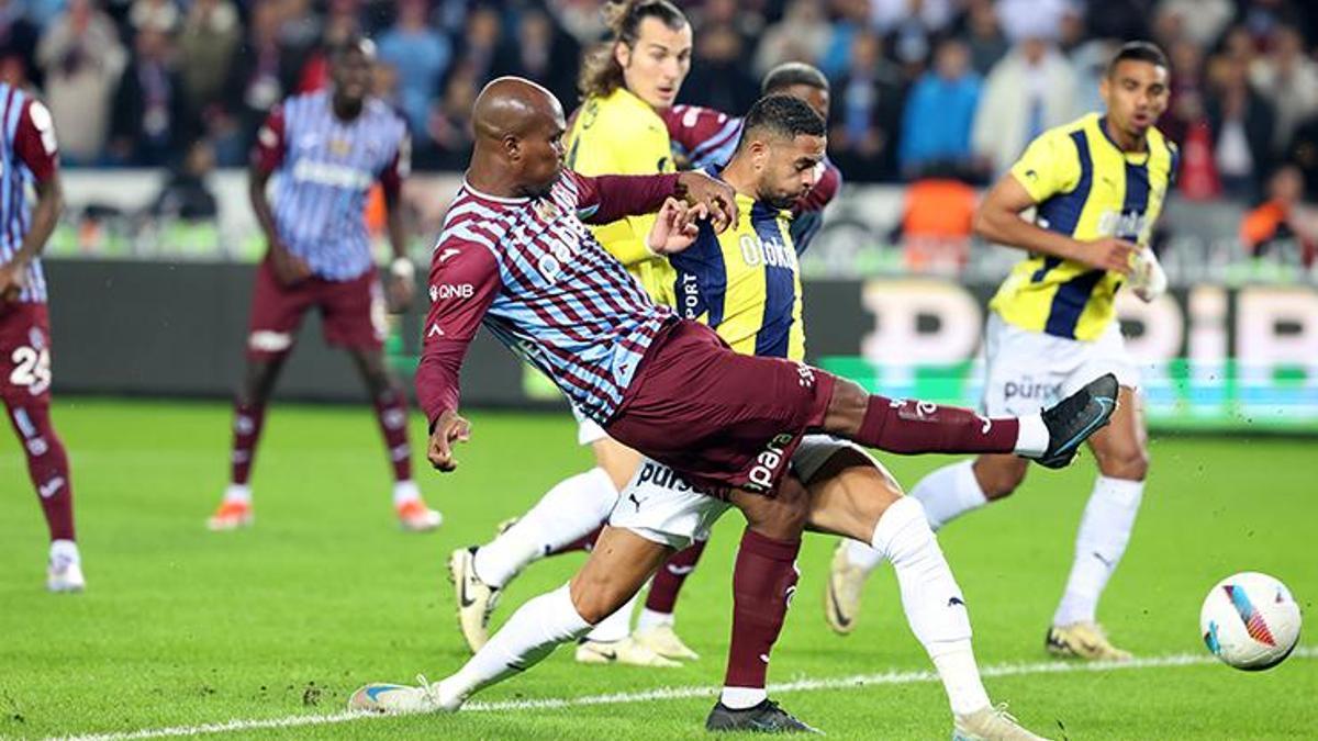 (ÖZET) DEV DERBİ KANARYA'NIN! Trabzonspor - Fenerbahçe maç sonucu: 2-3