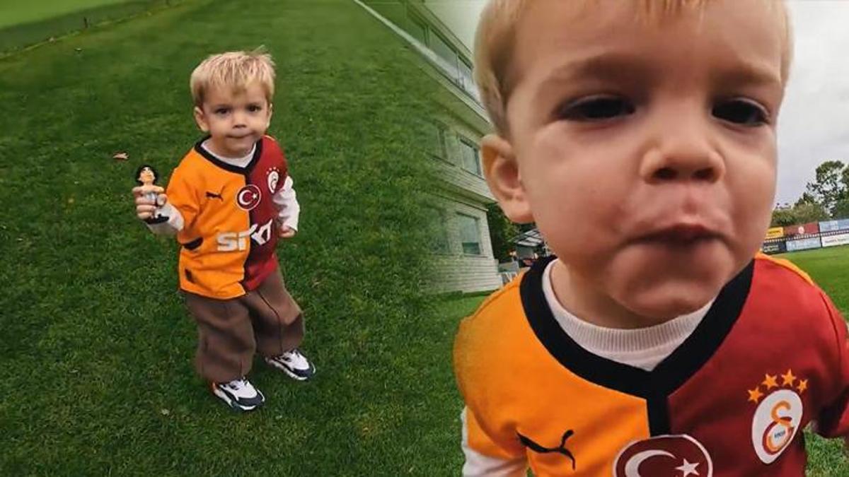 Ciro Mertens yine Florya'nın neşe kaynağı! Taraftarlara öpücük