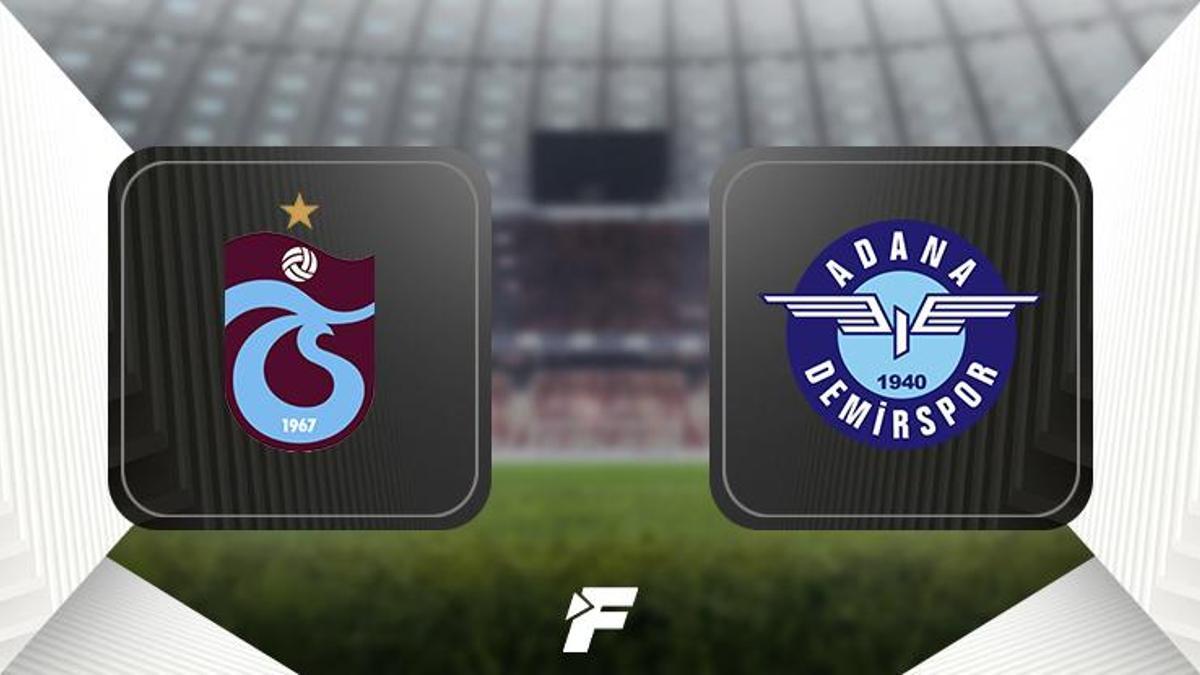 Spor Haberleri Trabzonspor Trabzonspor - Adana Demirspor maçı (Süper Lig)