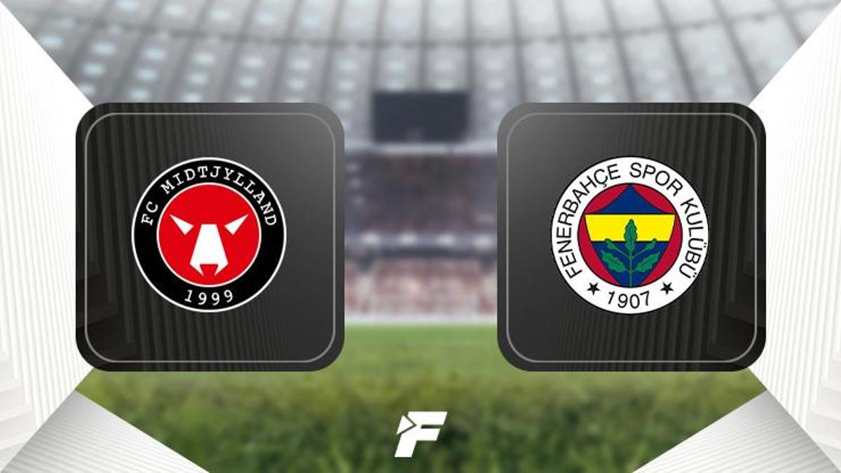 CANLI |UEFA Avrupa Ligi: Midtjylland-Fenerbahçe maçı ne zaman, saat kaçta, hangi kanalda? (Muhtemel 11'ler)