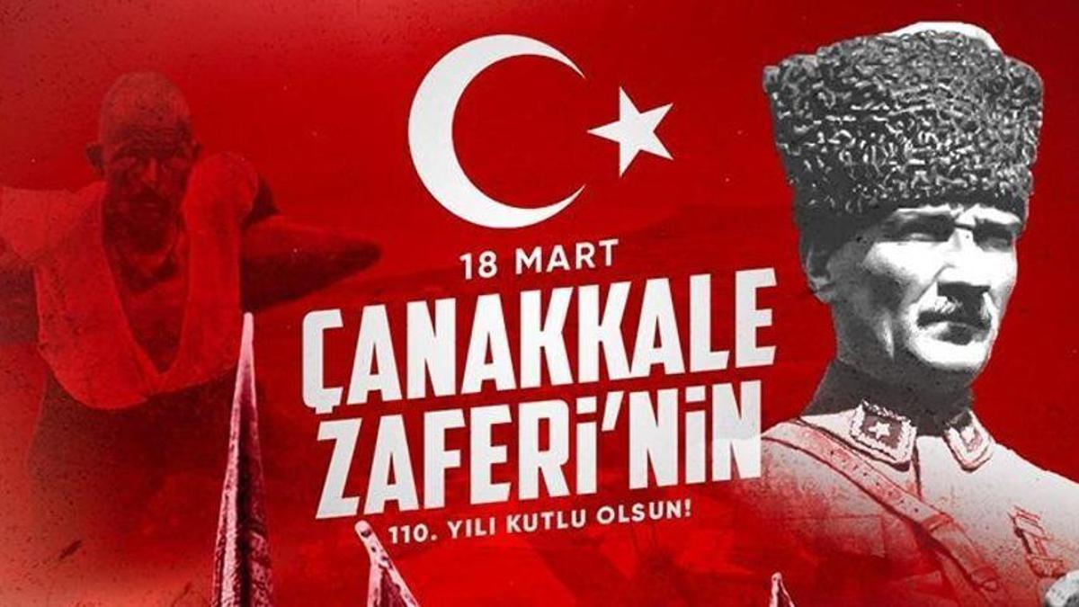 18 Mart Çanakkale Zaferi Mesajları! Spor Camiası Kutlama Mesajları