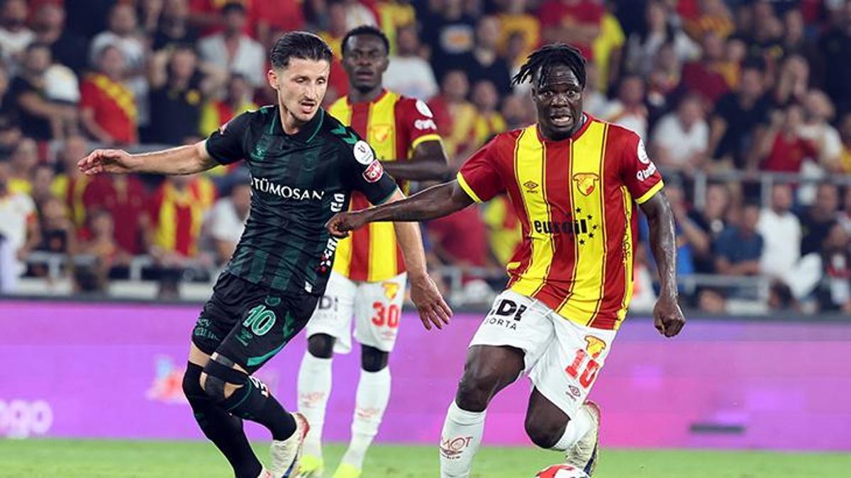 Izmirで共有されるポイント！ Göztepe -Konyasporマッチ結果：1-1 -Fanatik新聞フットボールニュース