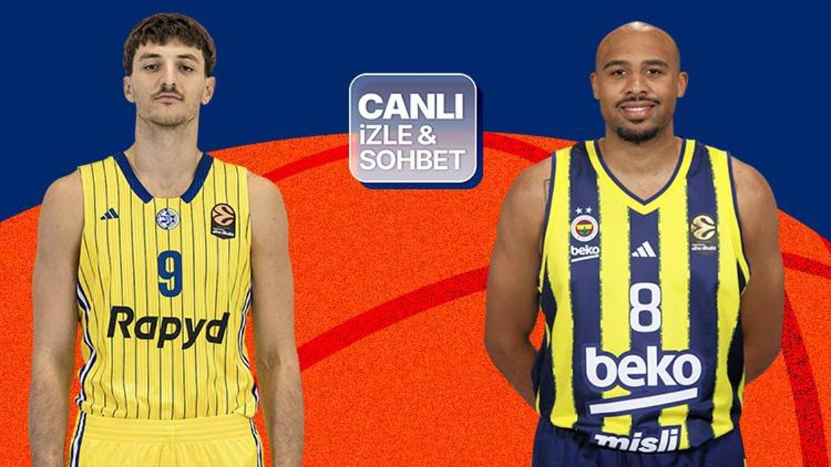 Fenerbahçe Beko ve Maccabi Tel Aviv oyuncuları parkede