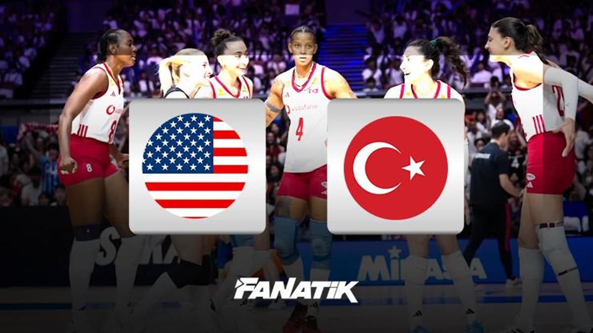 CANLI | Filenin Sultanları VNL 3.hafta 🚨 ABD-Türkiye 📺 CANLI