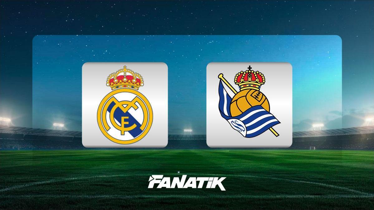 🚨CANLI I Real Madrid - Real Sociedad maçı (ARDA GÜLER İLK 11'DE)