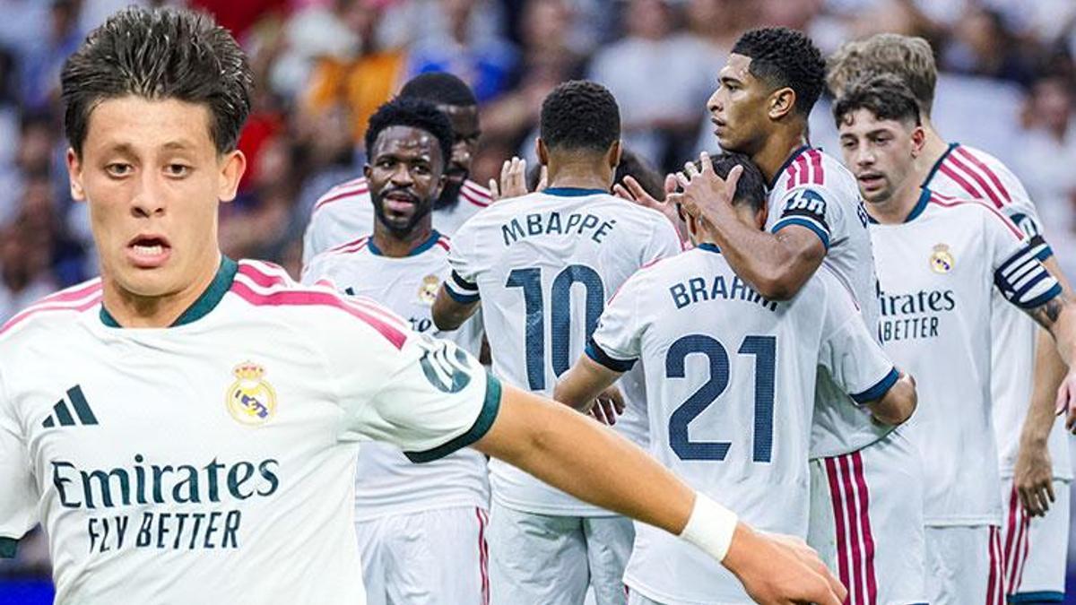 Arda Güler sahneye çıktı: Real Madrid, Malaga'yı 4-0 yendi