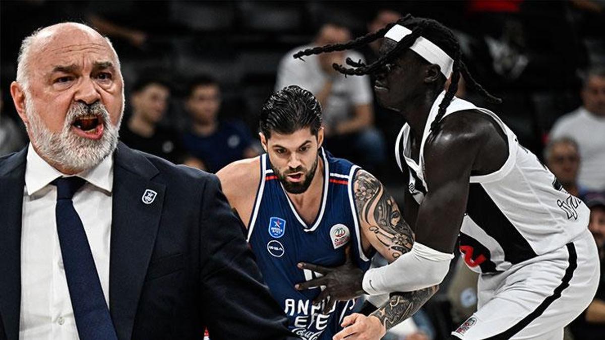 Photo: fanatik.com.tr Anadolu Efes defeats Beşiktaş 95-81 in Istanbul derby