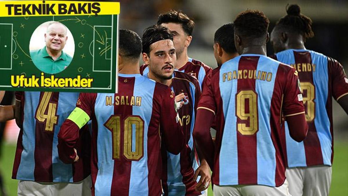 Trabzonspor'un Avrupa galibiyetine Ufuk İskender'den teknik bakış! 'Reis'in planı işledi'