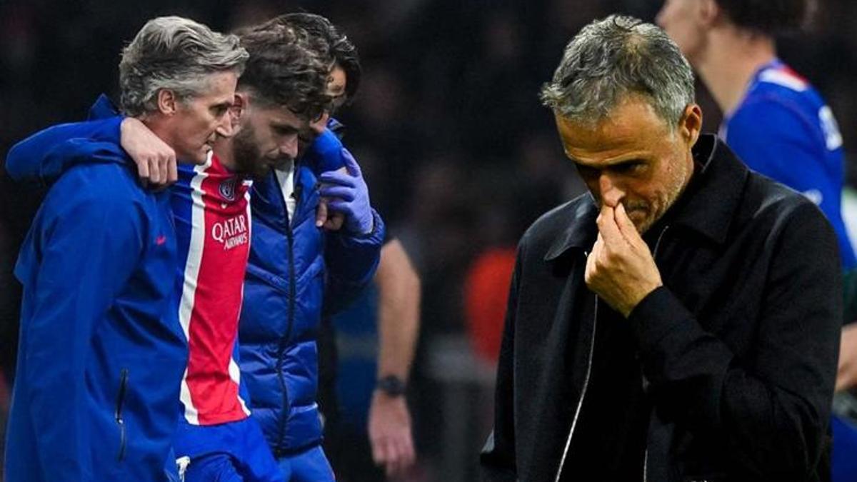 Injury shock at Galatasaray's rival PSG! Bad news from Kvaratskhelia