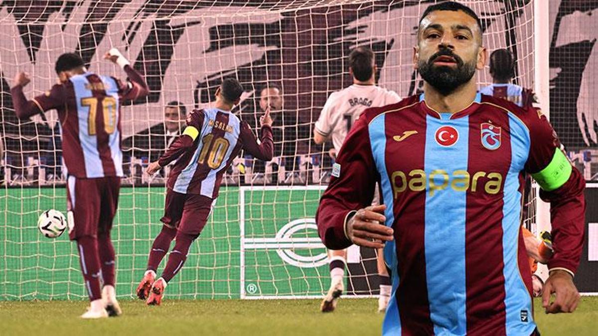 Mohamed Salah'tan Avrupa'da resital! Trabzonspor doludizgin