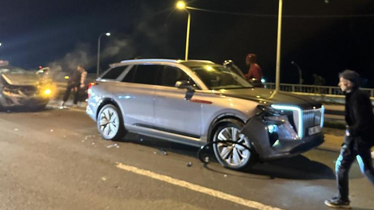Andre Onana kaza geçirdi