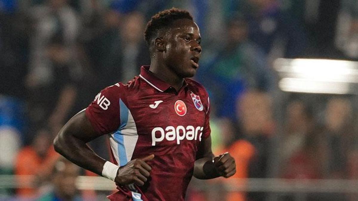 Franculino Dju seferberliği! Trabzonspor'un golc&uuml;s&uuml; tatilini iptal etti