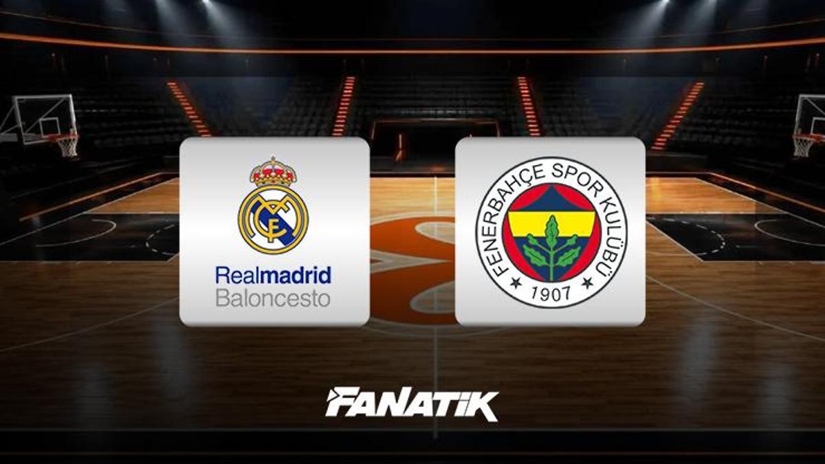 Real Madrid leads Fenerbahçe Tarfin at halftime in EuroLeague