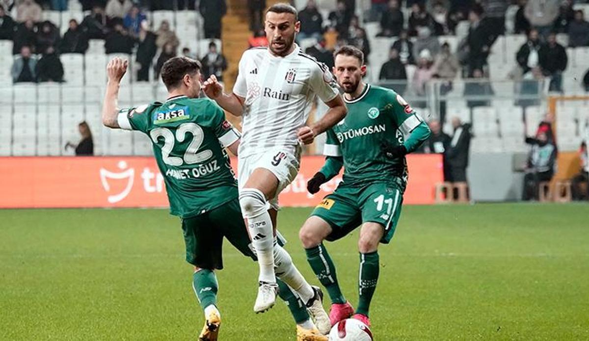 Fanatik: Beşiktaş-Konyaspor maçında dikkat çeken istatistik