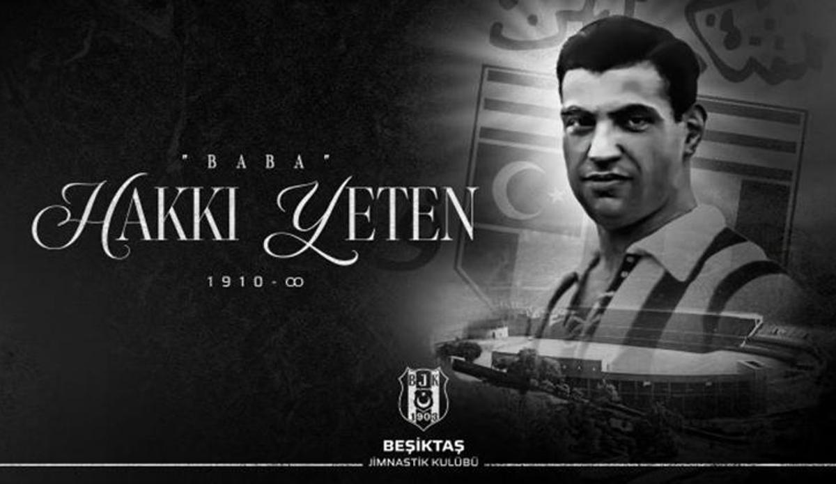 Fanatik: Beşiktaş efsanesi Hakkı Yeten, mezarı başında anıldı