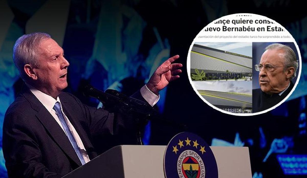 Fanatik: Aziz Yıldırım'ın stadyum projesi İspanyolları şaşırttı: Yeni Santiago Bernabeu