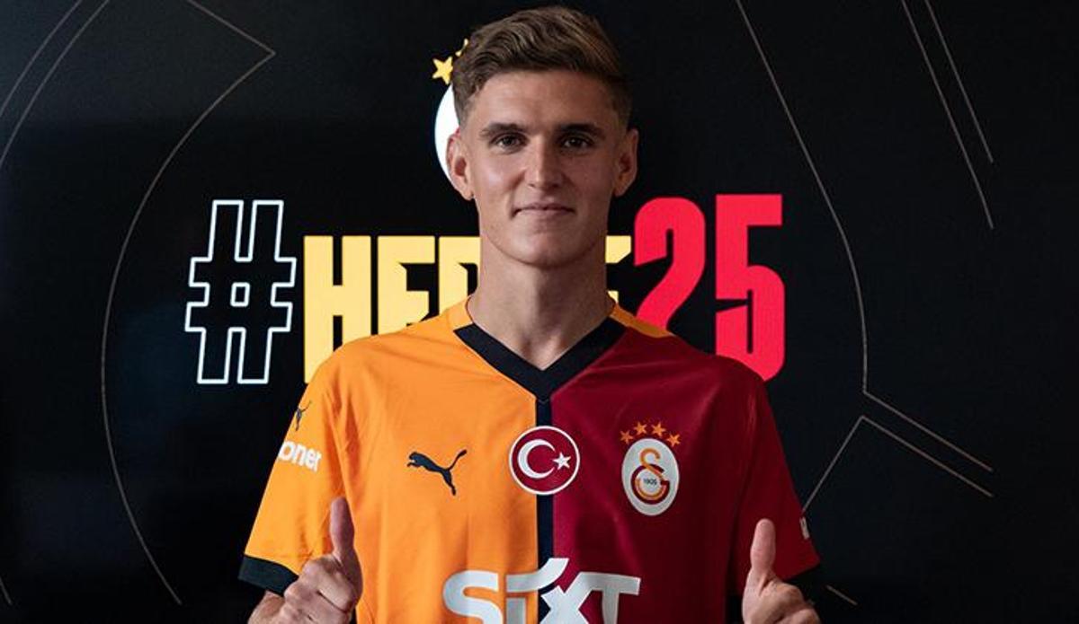 Fanatik: Galatasaray'ın yeni transferi Elias Jelert, çok mutlu ve heye