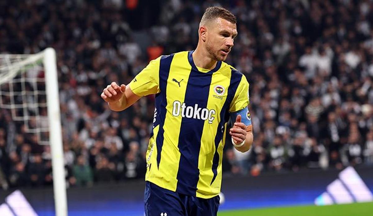Fanatik: Edin Dzeko'dan Beşiktaş-Fenerbahçe derbisine damga vuran çalım
