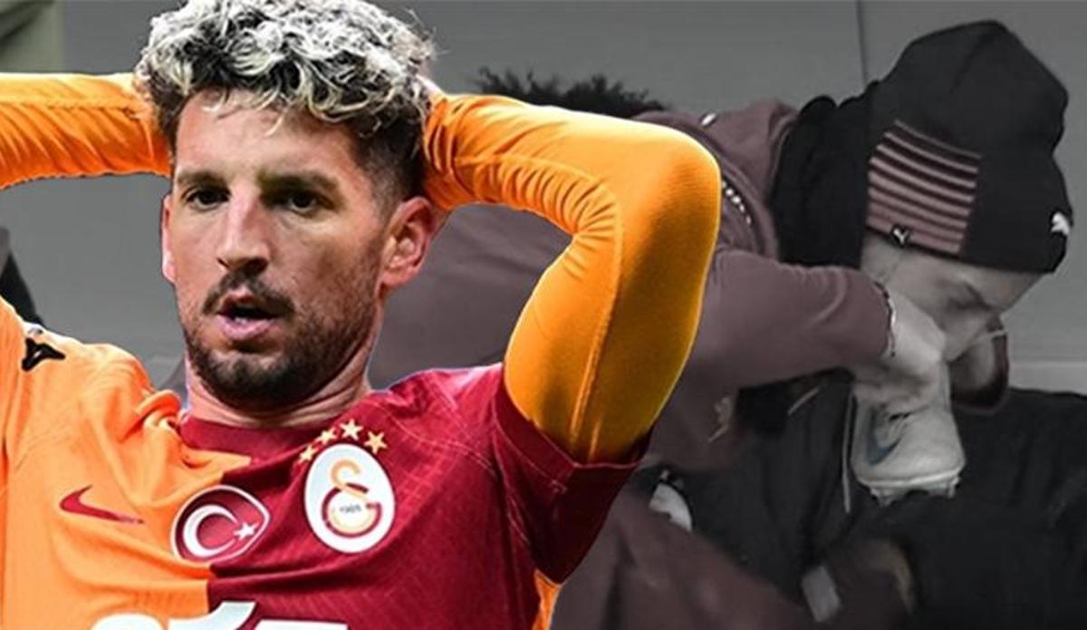 Fanatik: Boluspor-Galatasaray maçında Mertens'ten ilginç görüntü! Çareyi böyle buldu