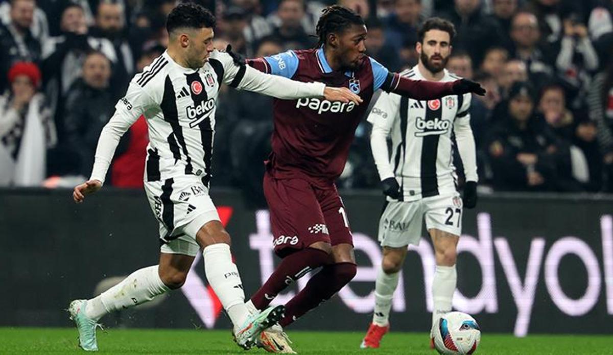 Fanatik: (ÖZET) Beşiktaş - Trabzonspor maç sonucu: 2-1 (Beşiktaş ikinci devre açıldı, Trabzonspor'un serisi bitti)