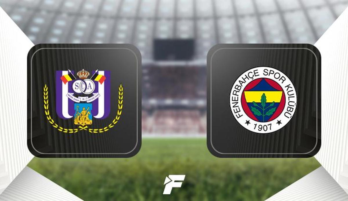 Fanatik: Anderlecht-Fenerbahçe maçı ne zaman, hangi kanalda, saat kaçta? (Muhtemel 11'ler)