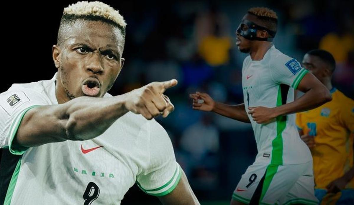 Fanatik: Victor Osimhen durmuyor, kimse onu durduramıyor! Attığı gol Nijerya'ya yetmedi