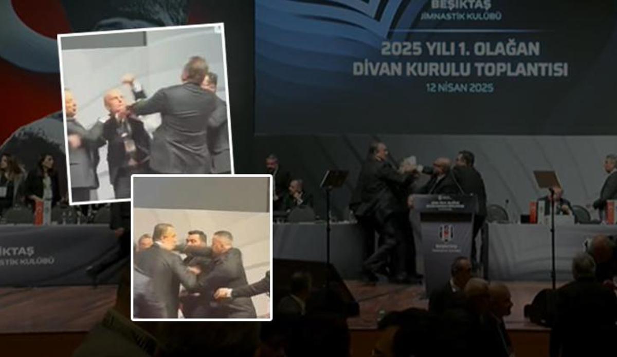 Fanatik: Beşiktaş eski başkanı Hasan Arat'a yumruklu saldırı! Divan Kurulu, şok olay sonrası ertelendi