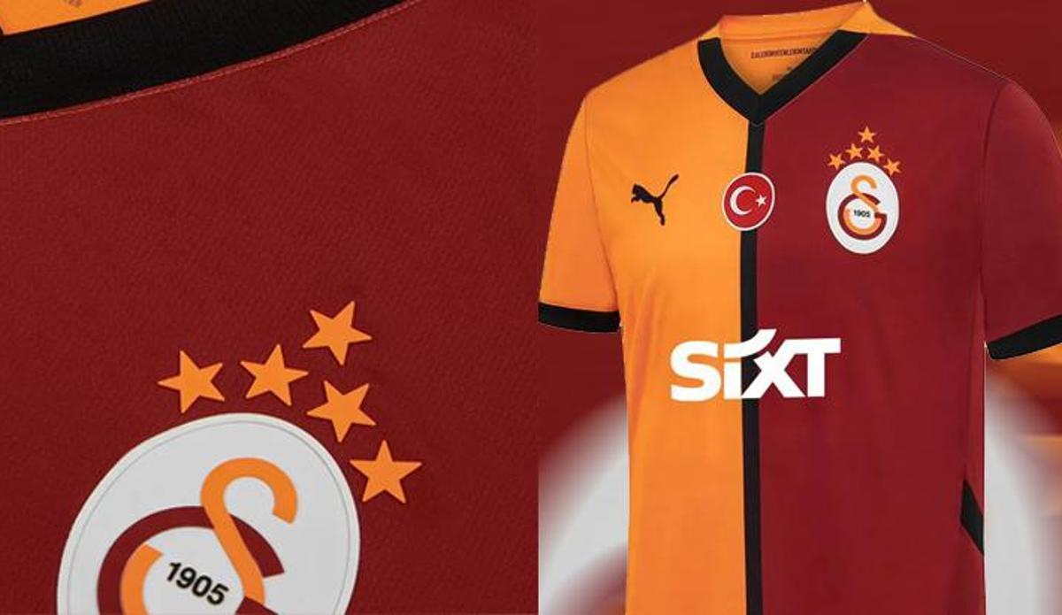Fanatik: İşte Galatasaray'ın 5 yıldızlı forması! Satışa çıktı