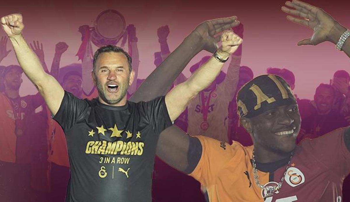 Fanatik: Yenikapı'da Galatasaray kupasına kavuştu! 25. şampiyonluk coşkuyla kutlandı