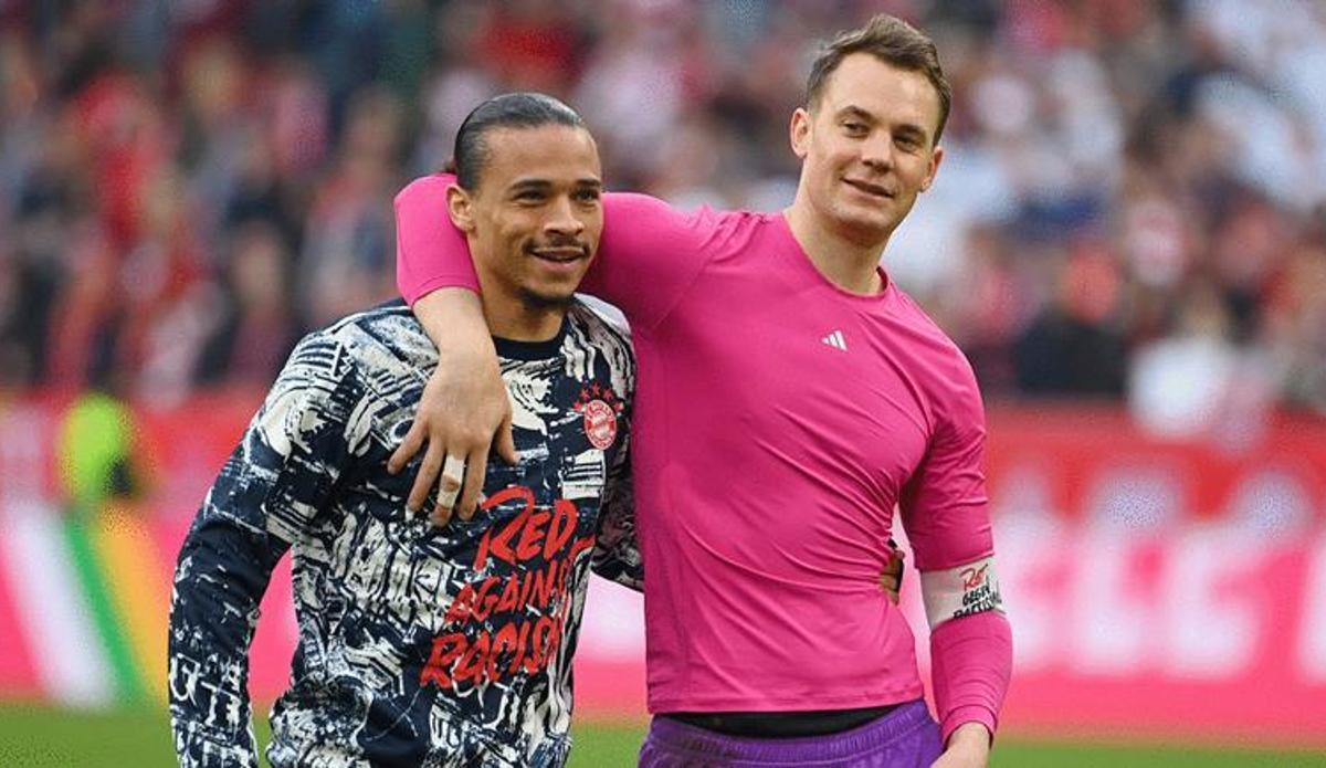 Fanatik: Manuel Neuer'den Leroy Sane açıklaması: Çok özleyeceğim
