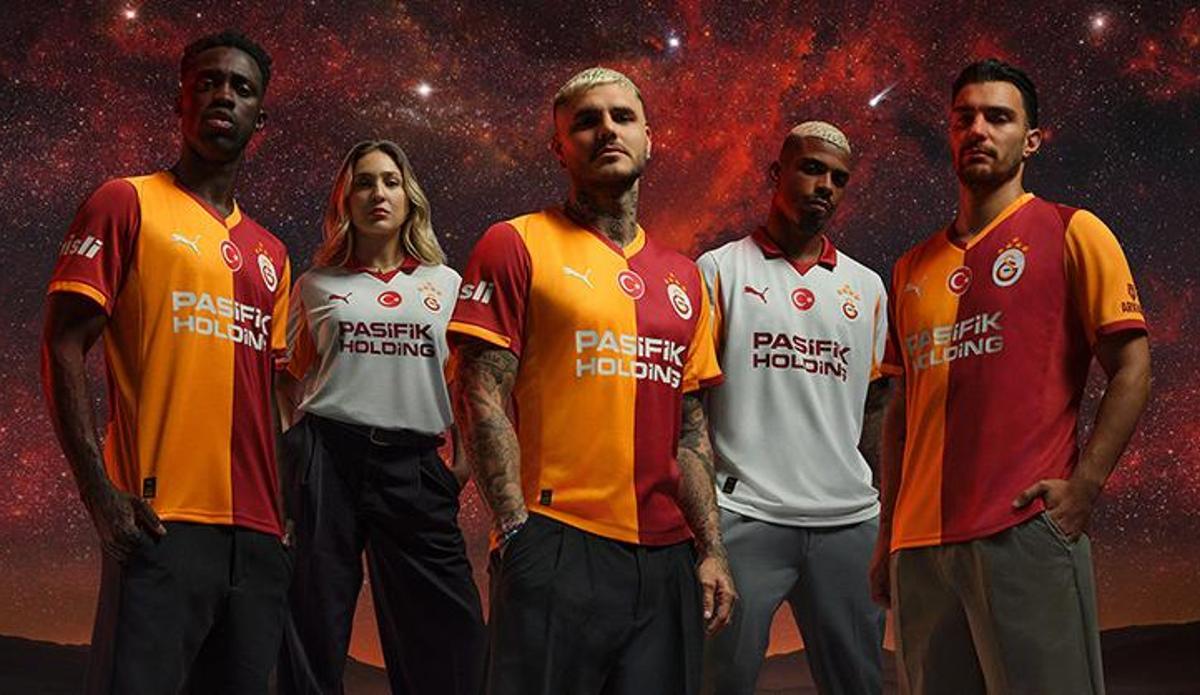 Fanatik: Galatasaray 5 yıldızlı yeni sezon formalarını tanıttı