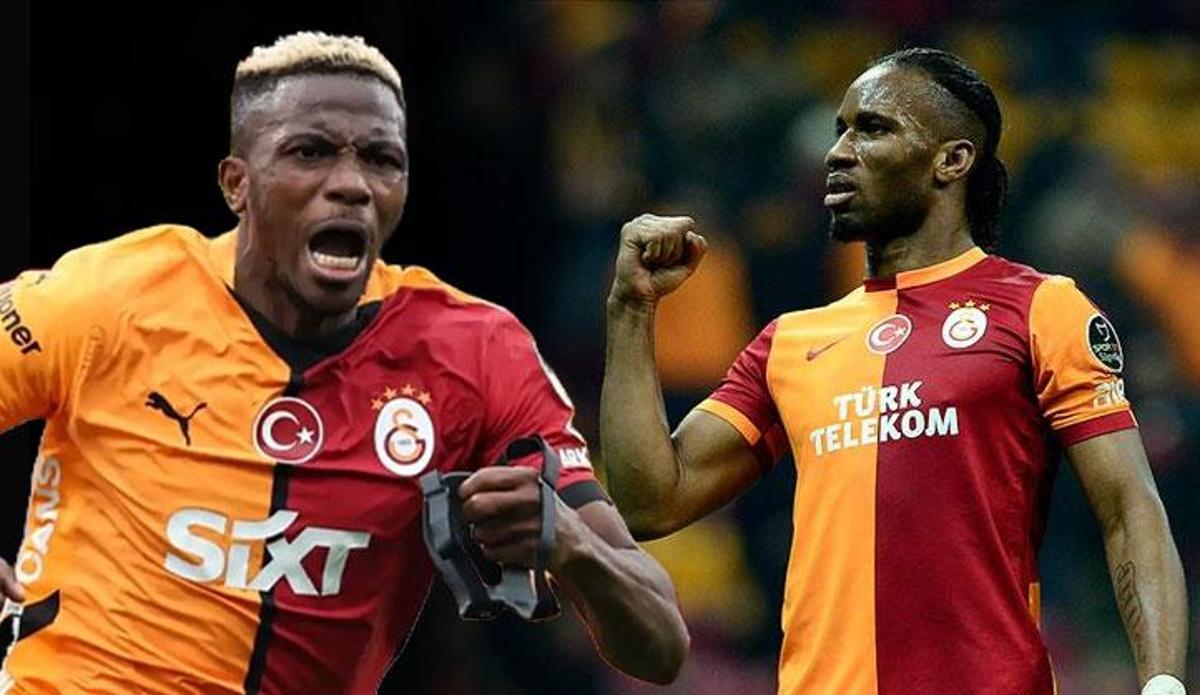 Fanatik: Galatasaray'ın eski oyuncusu Didier Drogba'dan flaş Victor Osimhen paylaşımı