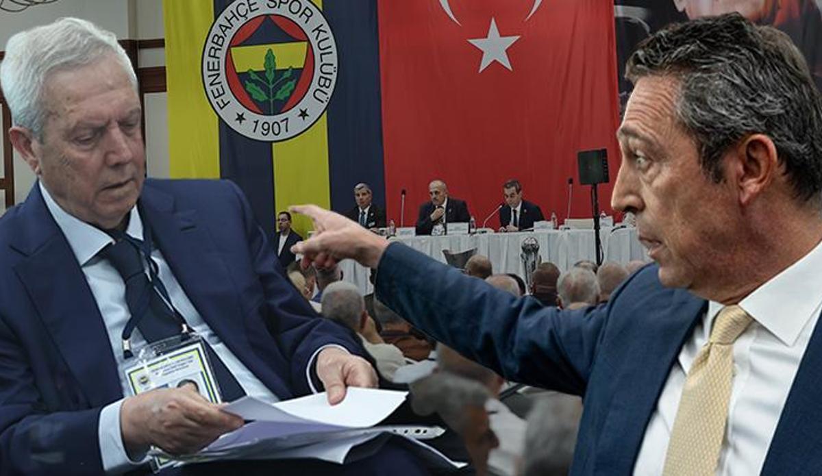Fanatik: Aziz Yıldırım'dan Ali Koç'a sert yanıt: 'Bunu yaptıysam şerefsizim!' Fenerbahçe Yüksek Divan Kurulu'nda olay sözler, adaylık açıklaması