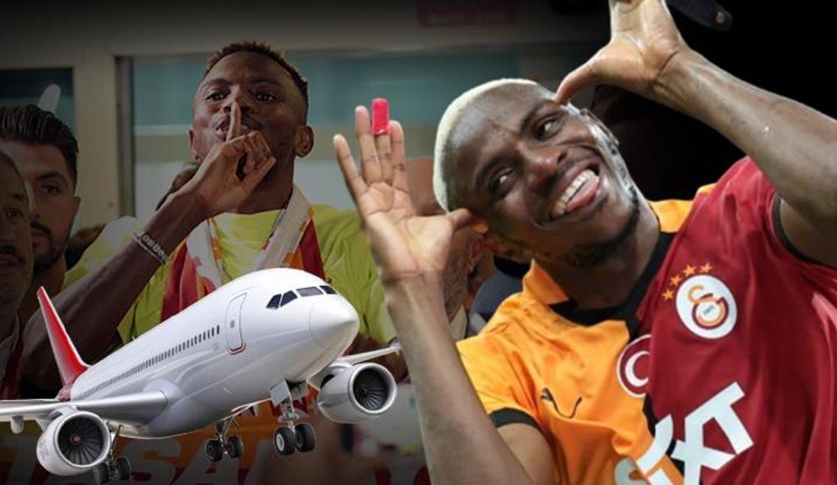 Fanatik: Victor Osimhen'in İstanbul'a geliş tarihi gece yarısı açıklandı! Havalimanı dolup taşacak