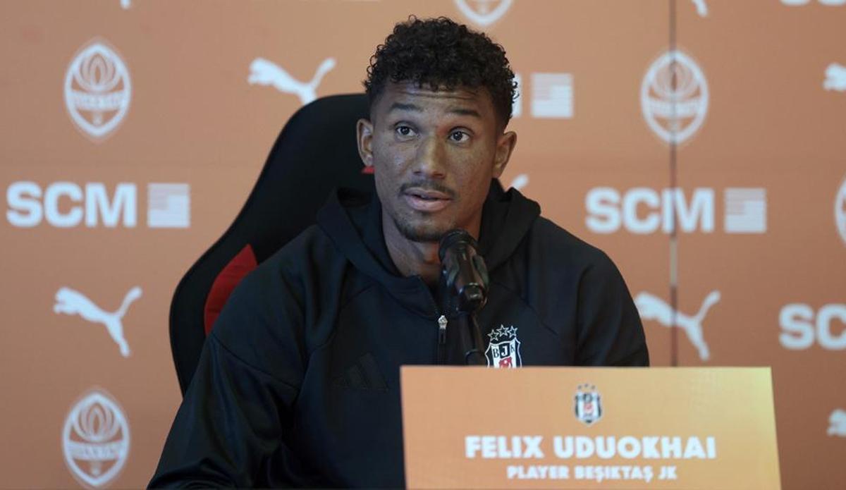 Fanatik: Shakhtar Donetsk maçı öncesi Beşiktaş'ta Felix Uduokhai: Kazanmak zorundayız