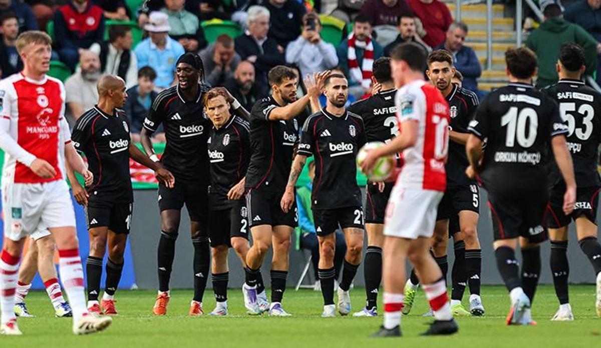 Fanatik: St. Patrick's- Beşiktaş maçı canlı anlatım - ST. PATRICK'S - BJK maç kadrosu, skoru ve istatistikleri (UEFA Konferans Ligi 3. Eleme Turu)