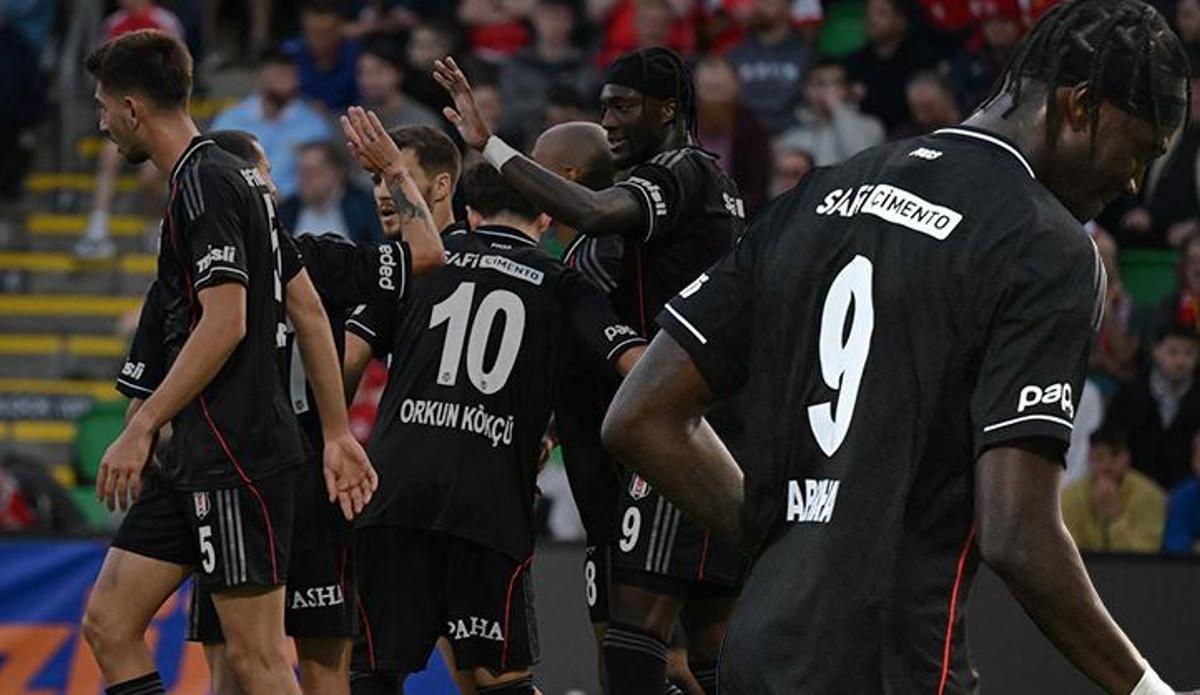 Fanatik: Beşiktaş, Dublin'de gol oldu yağdı! Kartal, UEFA Konferans Ligi 3. Eleme Turu ilk maçında farklı galip... (MAÇ ÖZETİ St. Patrick's 1-4 Beşiktaş)